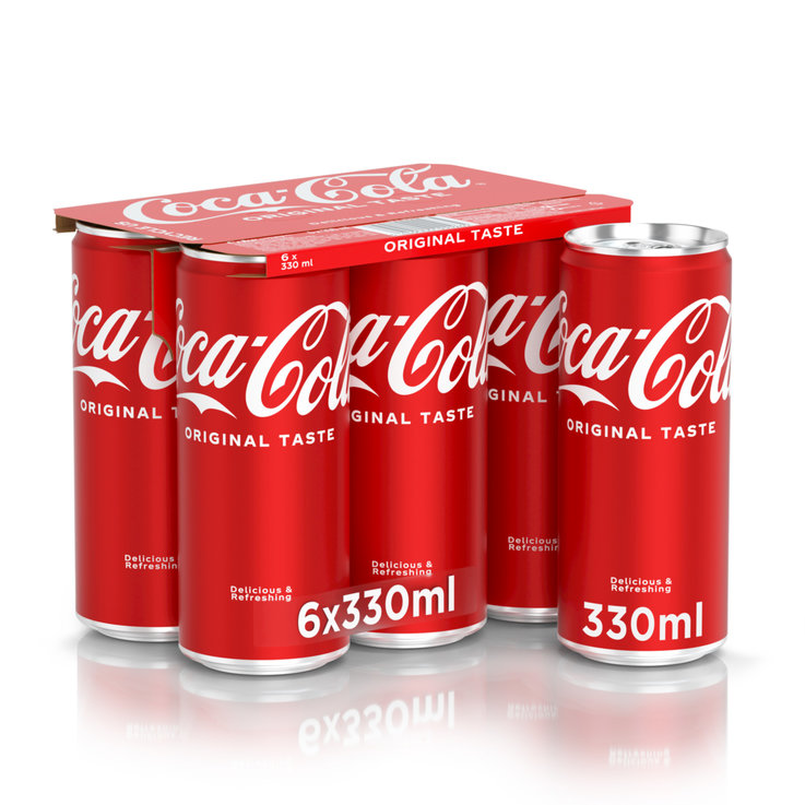 Coca-Cola lattine 6x330ml