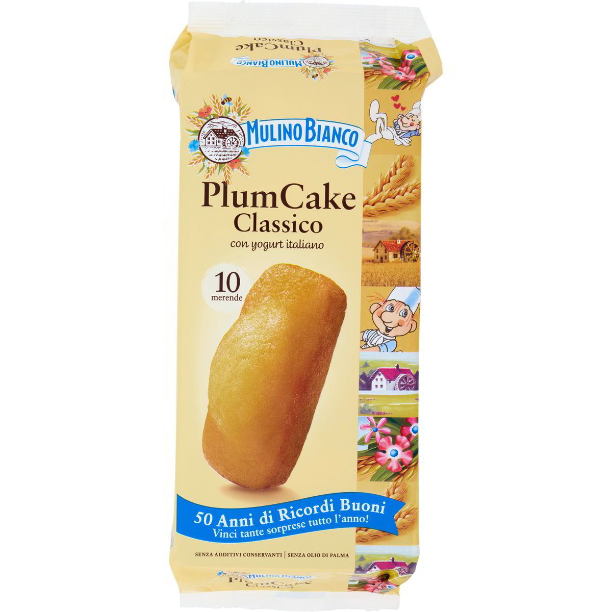Merendine plumcake x10