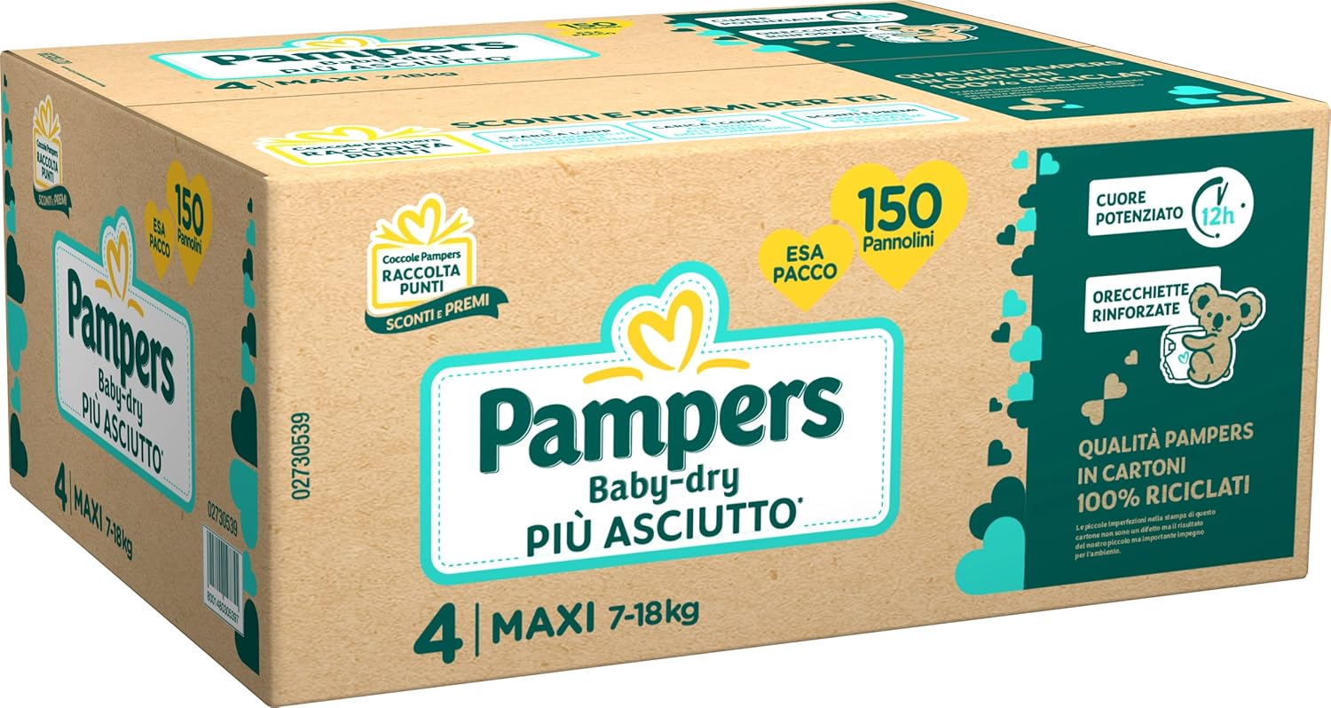 Pannolini taglia 4