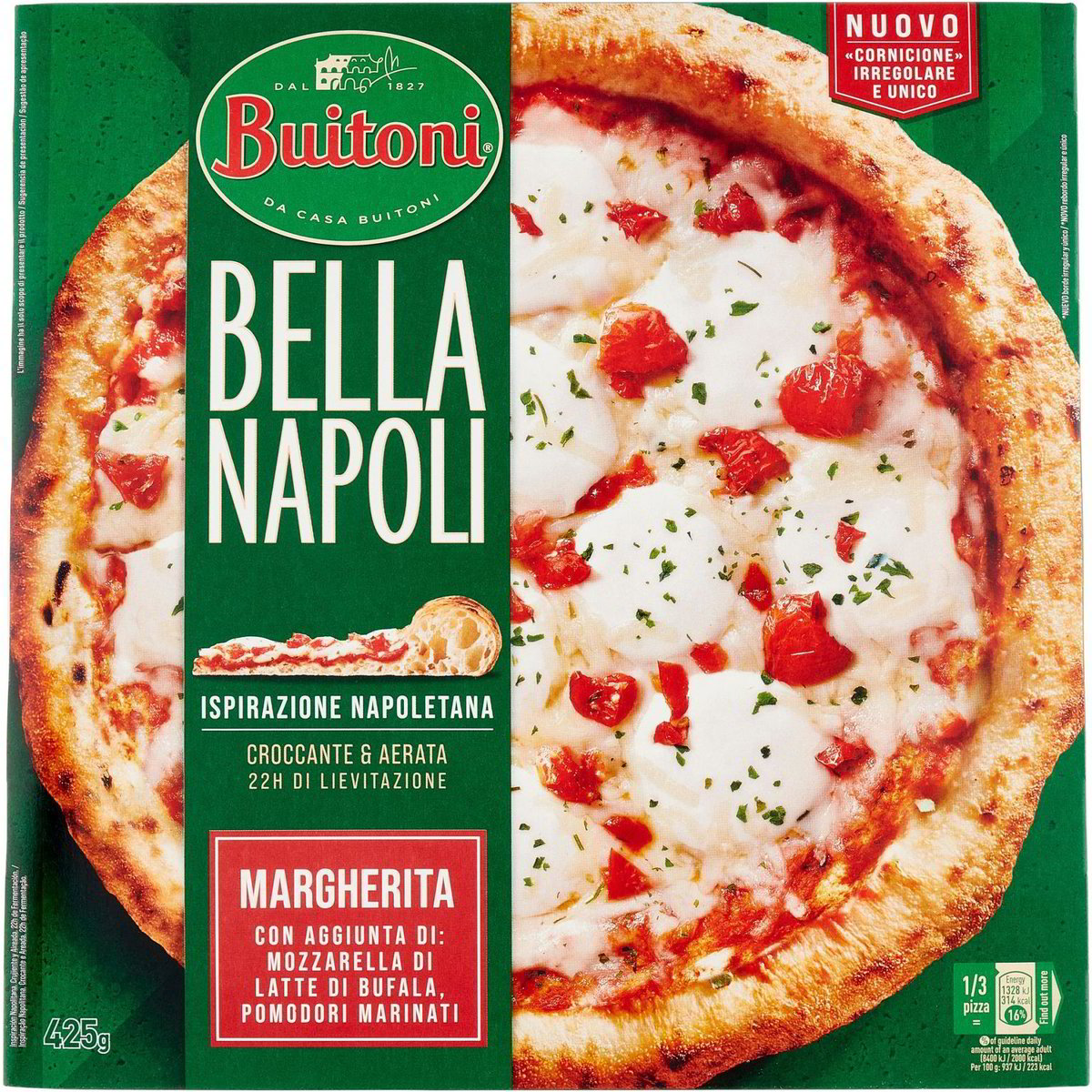 Pizza margherita surgelata